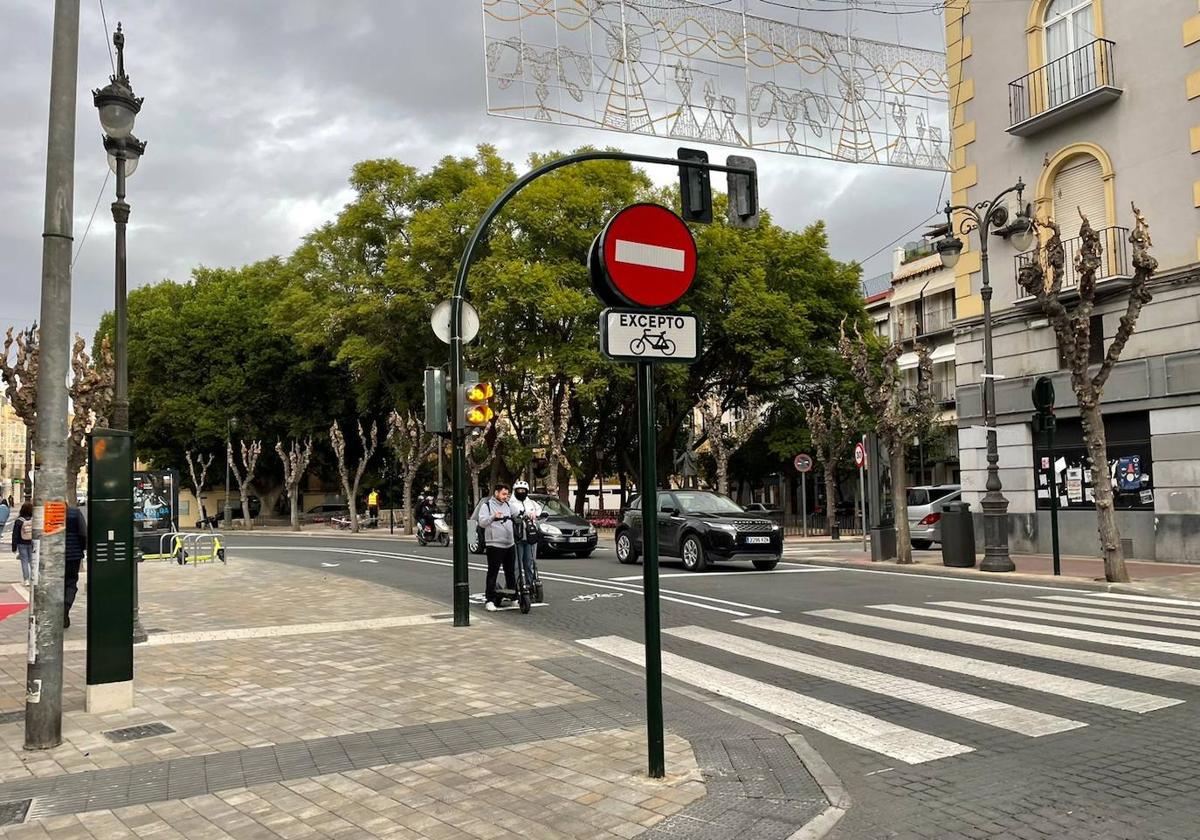 El Ayuntamiento De Murcia Abre El Tramo De Carril Bici Entre El Puente